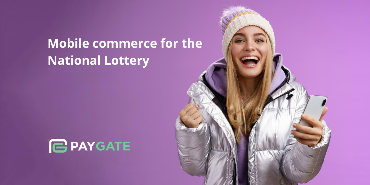 Mobile commerce for the National Lottery
