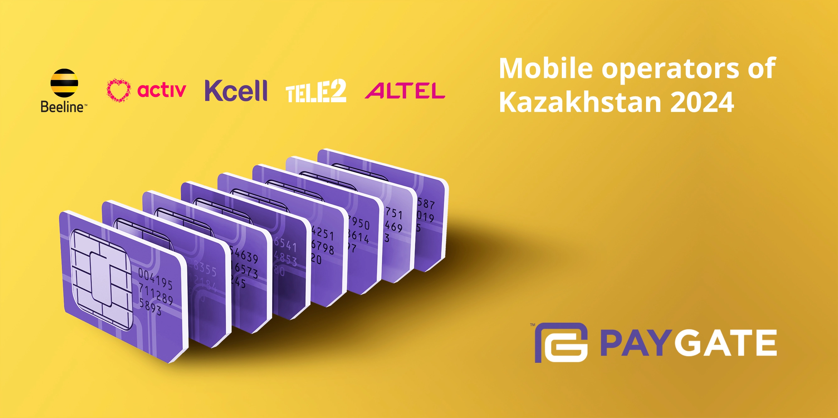 Mobile operators of Kazakhstan 2024